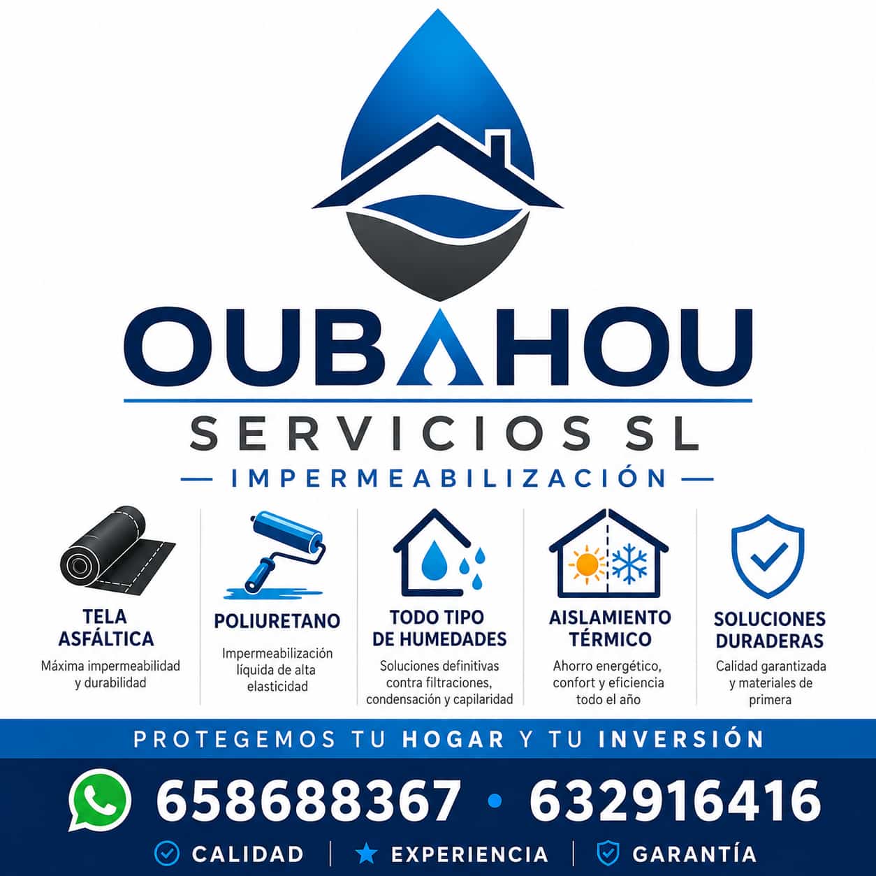 Equipo técnico de Oubahou Servicios en obra