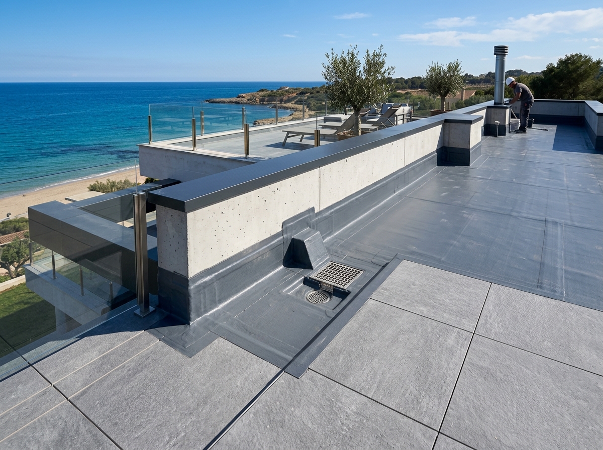 Después: Impermeabilización de Terraza Ático de Lujo
